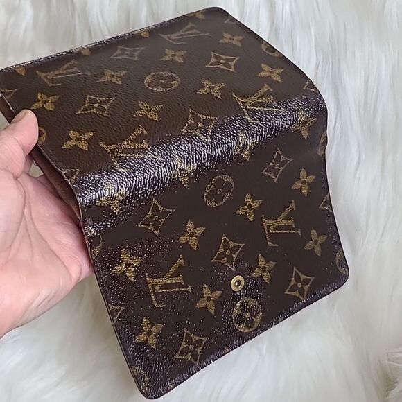 💯Authentic Louis Vuitton Monogram Porte Papier Zip Wallet🍀 - Picture 8 of 15